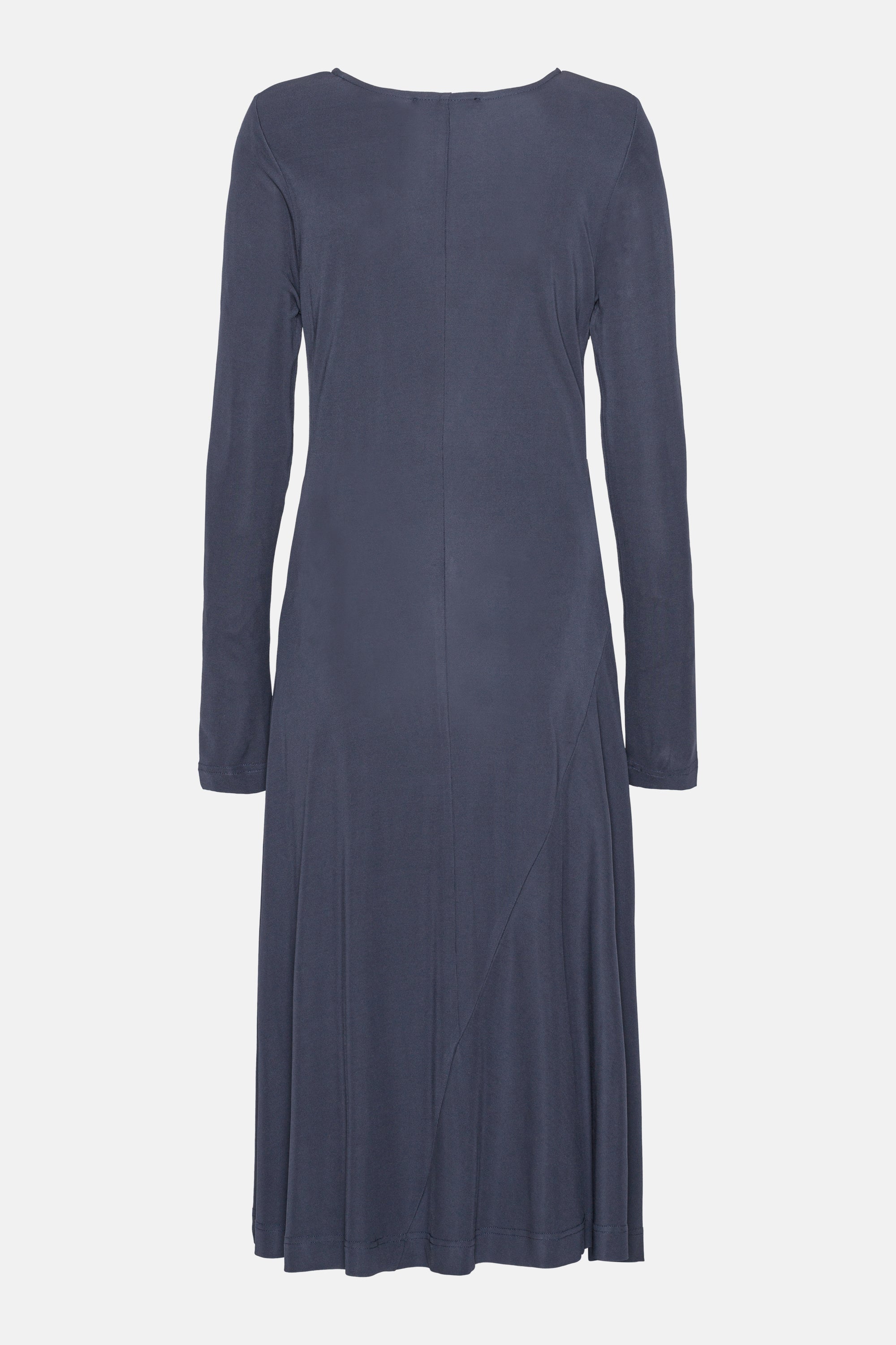 Dress With Pleats - Ombre Blue